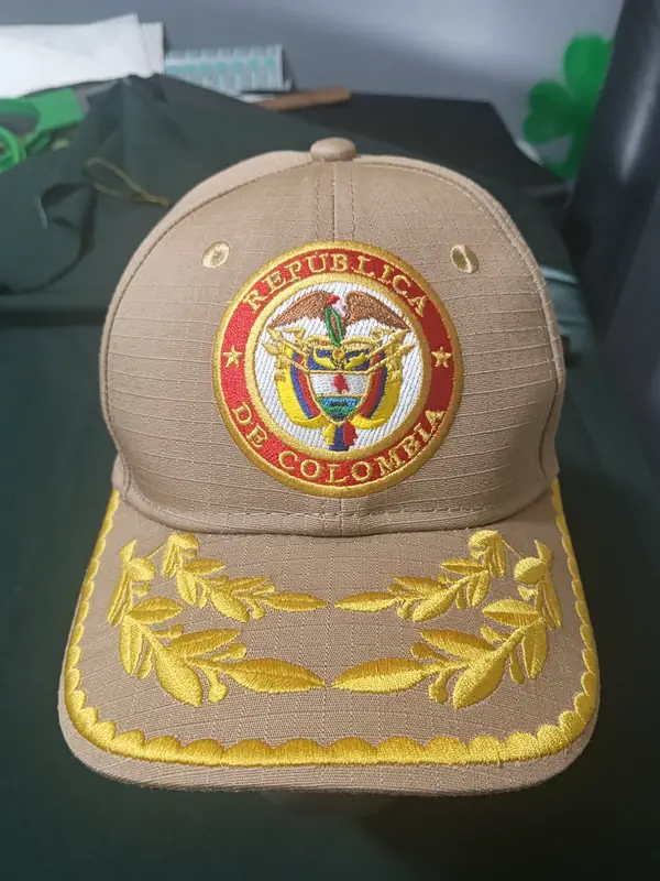 Gorra República de Colombia kaki
